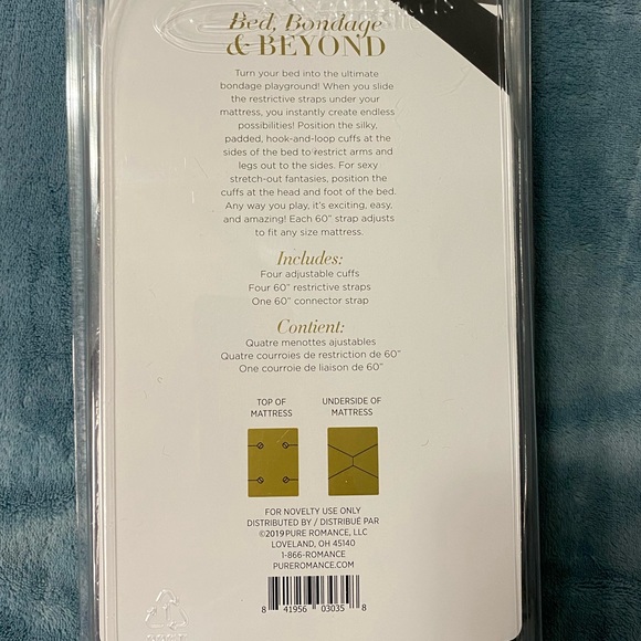 Pure Romance Bed Bondage - Picture 2 of 3